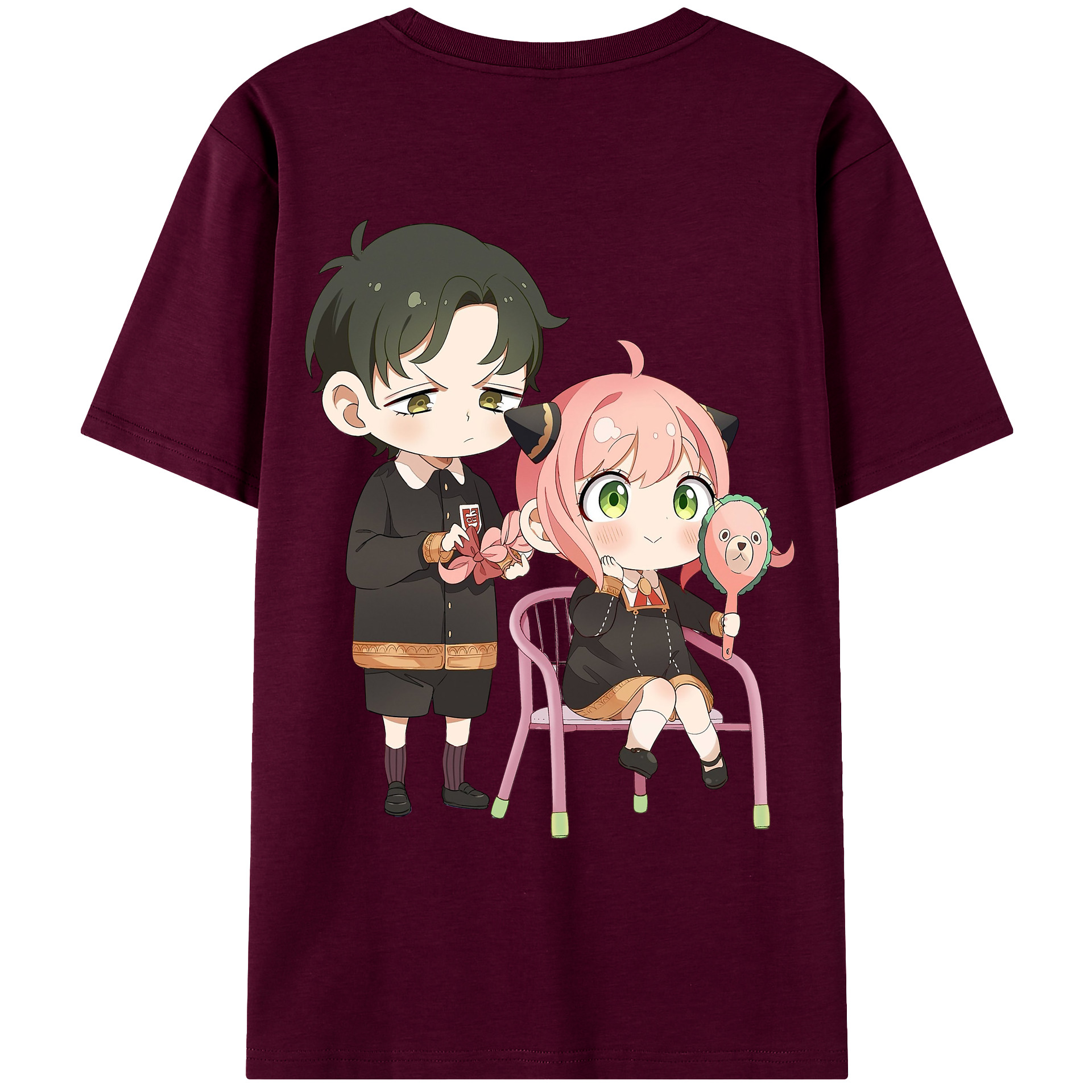 （画像用） SPY×FAMILY间谍家家酒 レディース半袖Tシャツ(バックプリント)